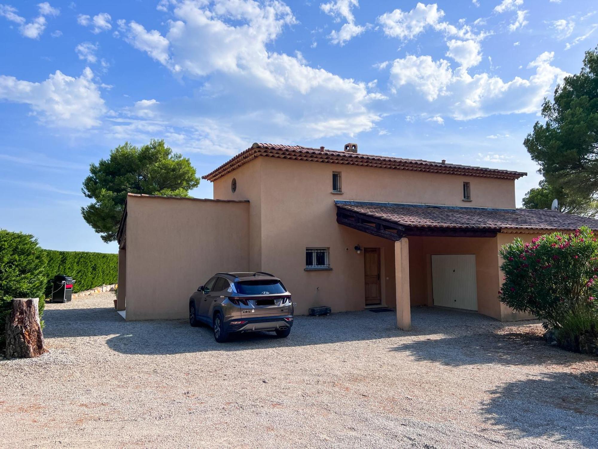 Villa "Le Sortilege" Vue Panoramique Et Piscine Tourtour Luaran gambar